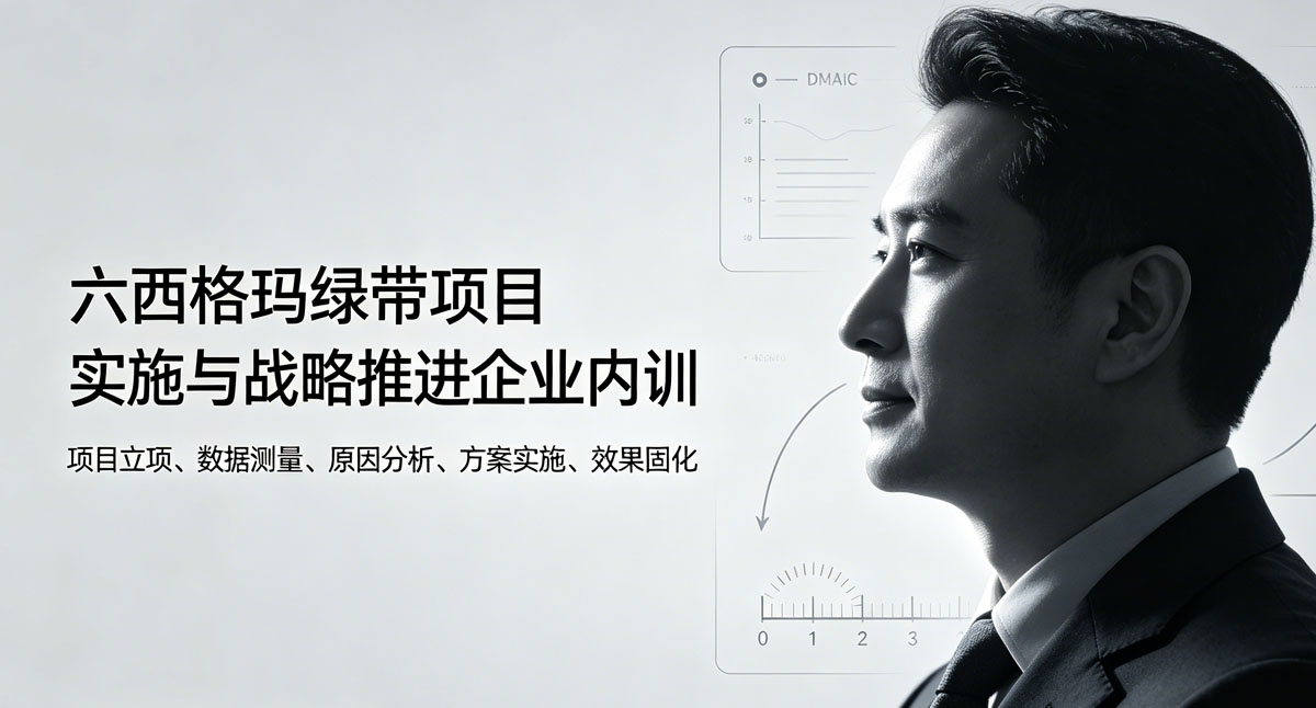 六西格玛绿带项目实施与战略推进企业内训