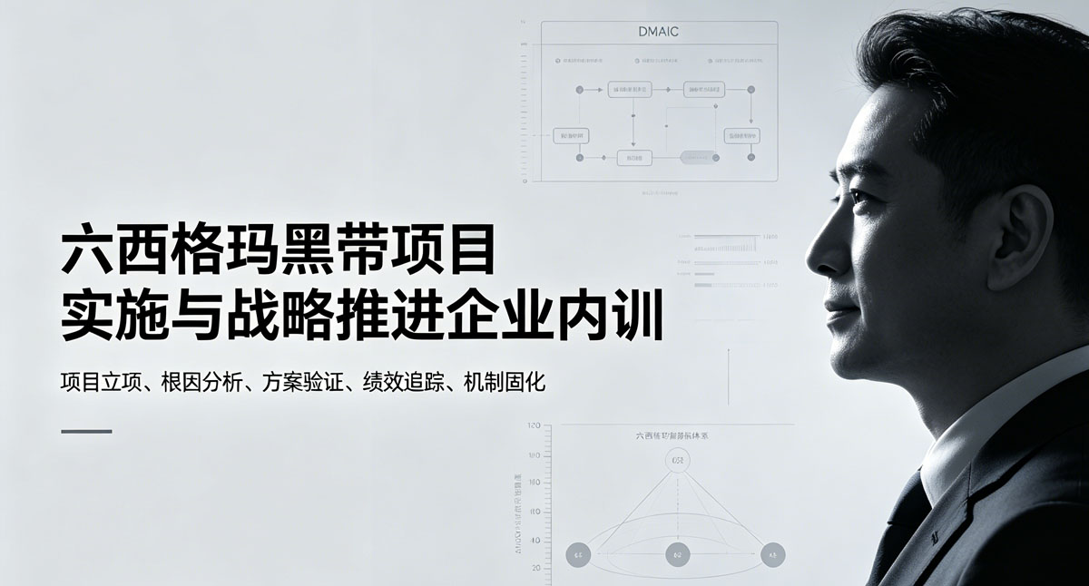 六西格玛黑带项目实施与战略推进企业内训