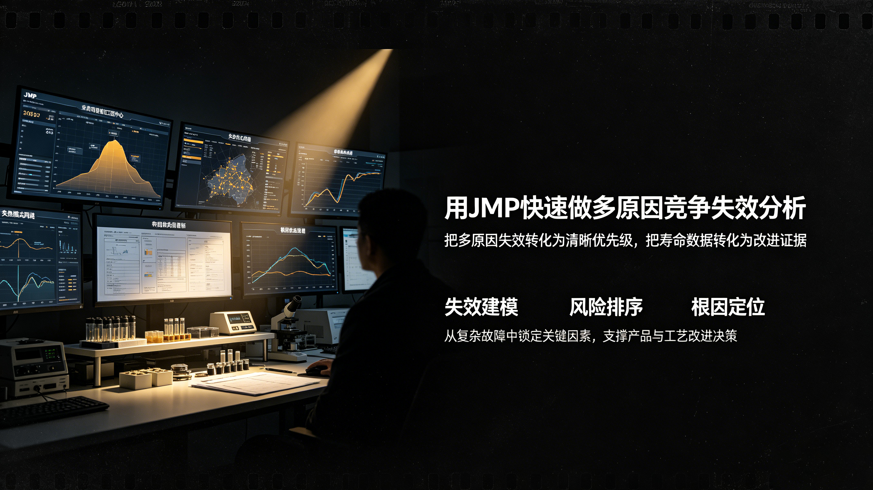 用JMP快速做多原因竞争失效分析
